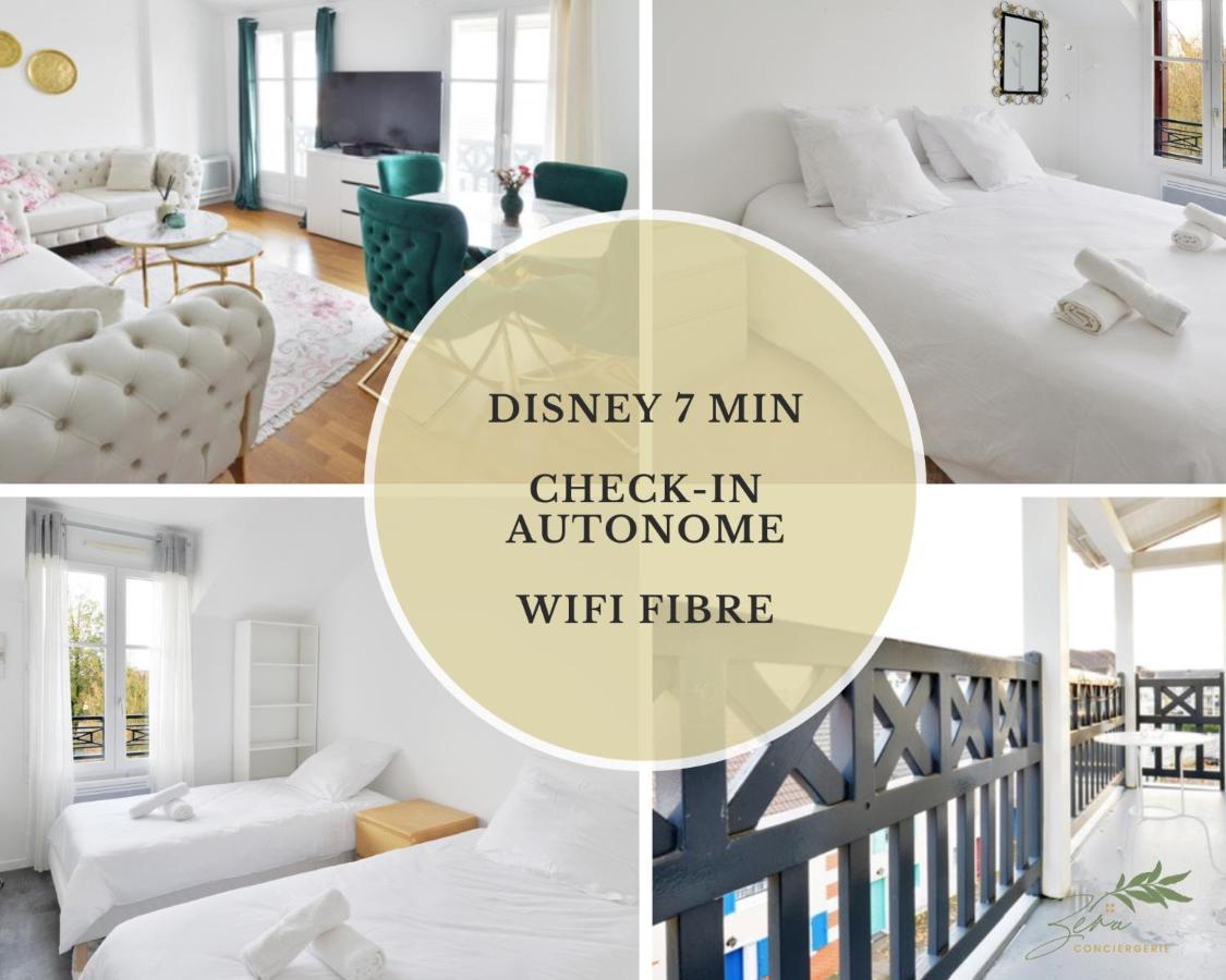 L'Amandier Disneyland Paris 4 Personnes Et 1 Bebe Bailly-Romainvilliers Luaran gambar